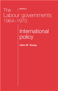 The Labour governments 1964–1970 volume 2