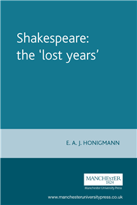 Shakespeare: the 'lost years'