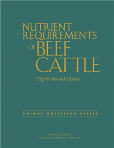 Nutrient Requirements of Beef Cattle