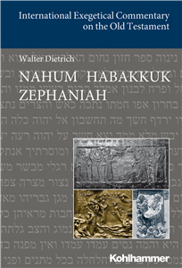 Nahum Habakkuk Zephaniah - English edition