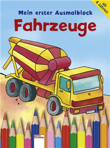 Mein erster Ausmalblock - Fahrzeuge