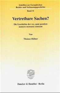 Vertretbare Sachen?