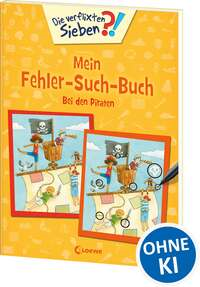 Die verflixten Sieben - Mein Fehler-Such-Buch - Bei den Piraten