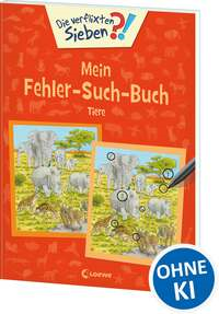 Die verflixten Sieben - Mein Fehler-Such-Buch - Tiere
