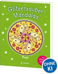 Glitzerzauber-Mandalas - Ponys