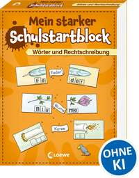 Mein starker Schulstartblock - Wörter und Rechtschreibung