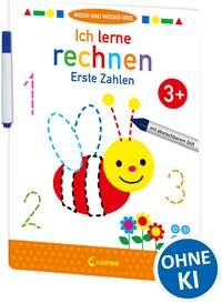 Wisch und wieder weg - Ich lerne rechnen 3+