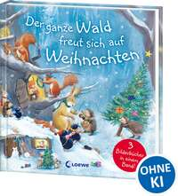 Der ganze Wald freut sich auf Weihnachten