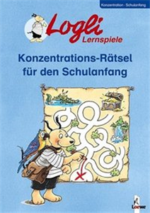 Konzentrations-Rätsel für den Schulanfang