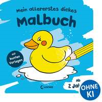 Mein allererstes dickes Malbuch (Badeente)