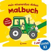 Mein allererstes dickes Malbuch (Traktor)
