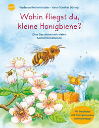 Animals in the Wild. Where Are You Flying to, Little Honey Bee?