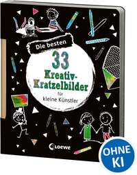 Die besten 33 Kreativ-Kratzelbilder für kleine Künstler
