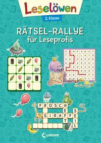 Leselöwen Rätsel-Rallye für Leseprofis - 2. Klasse (türkis)