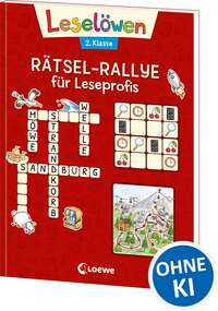 Leselöwen Rätsel-Rallye für Leseprofis - 2. Klasse (Rot)