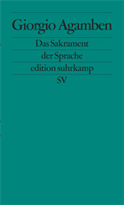 Das Sakrament der Sprache