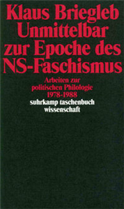 Unmittelbar zur Epoche des NS-Faschismus