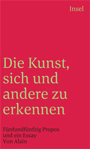 Die Kunst, sich und andere zu erkennen