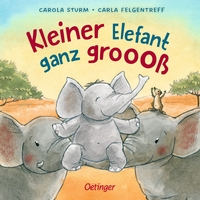 Kleiner Elefant ganz groooß