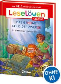Leselöwen 1. Klasse - Das geheime Gold der Zwerge (Großbuchstabenausgabe)