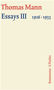 Essays III 1926–1933