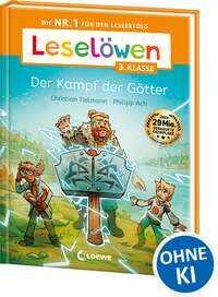 Leselöwen 3. Klasse - Der Kampf der Götter