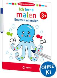 Wisch und wieder weg - Ich lerne malen 3+