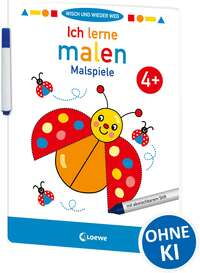 Wisch und wieder weg - Ich lerne malen 4+