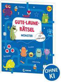 Gute-Laune-Rätsel für unterwegs - Monster