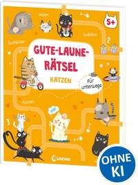 Gute-Laune-Rätsel für unterwegs - Katzen