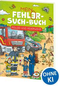Mein Fehler-Such-Buch - Polizei und Feuerwehr