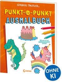 Punkt-zu-Punkt-Ausmalbuch (orange)