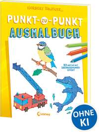 Punkt-zu-Punkt-Ausmalbuch (gelb)