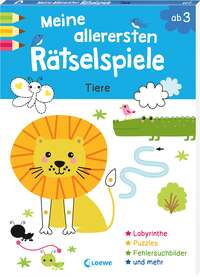Meine allerersten Rätselspiele - Tiere