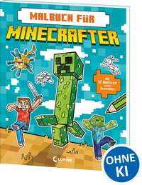 Malbuch für Minecrafter