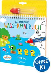 Das magische Wassermalbuch - Frühling