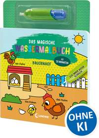 Das magische Wassermalbuch - Bauernhof