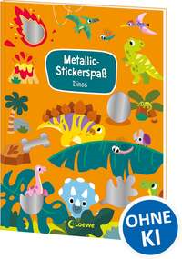 Metallic-Stickerspaß - Dinos