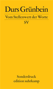 Vom Stellenwert der Worte