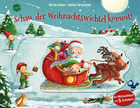Schau, der Weihnachtswichtel kommt!