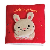 Mein Kuschel-Klappen-Stoffbuch. Welches Tier siehst du hier? Lieblingstiere