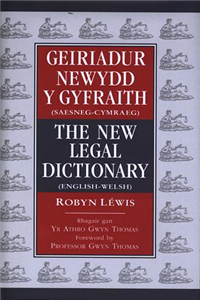 Geiriadur Newydd Y Gyfraith